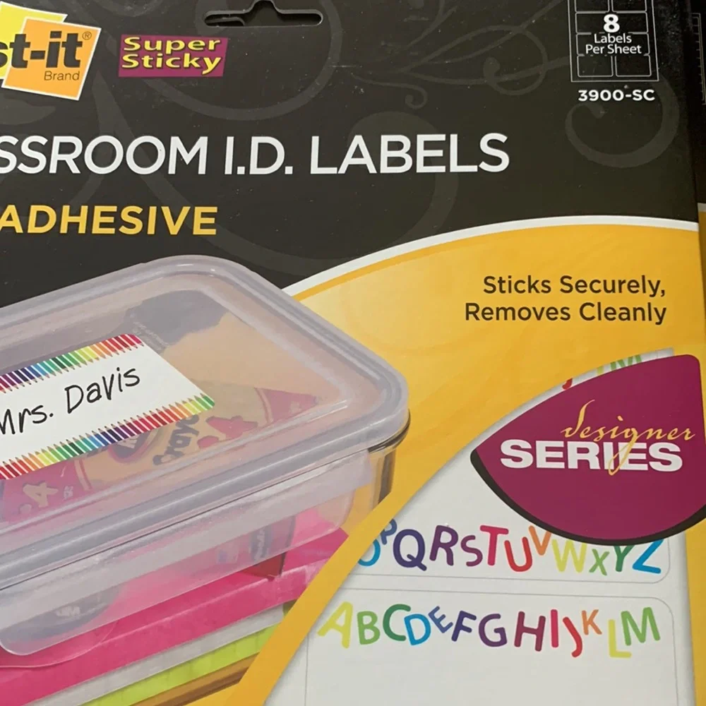 Classroom ID Labels